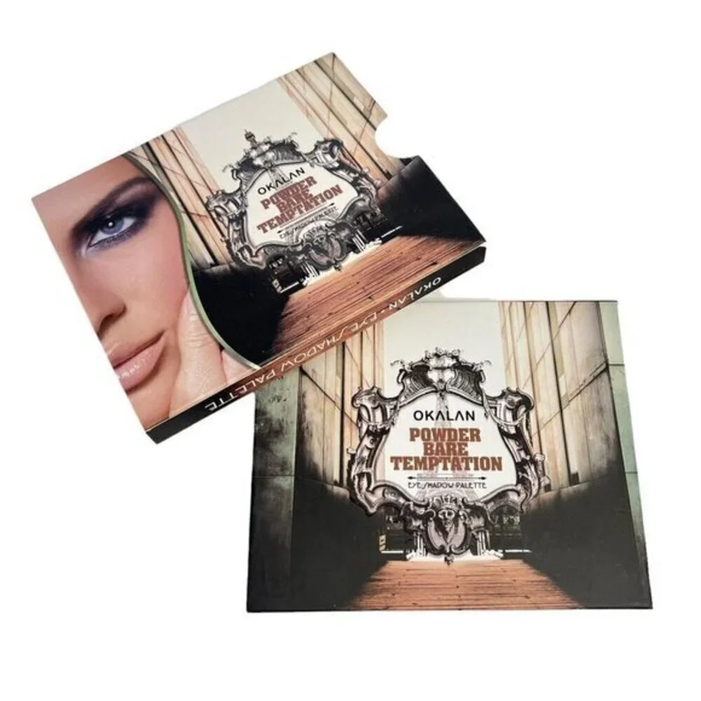OKALAN POWDER BARE TEMPTATION‎ Eyeshadow Palette 15 Color with mirror B Unused